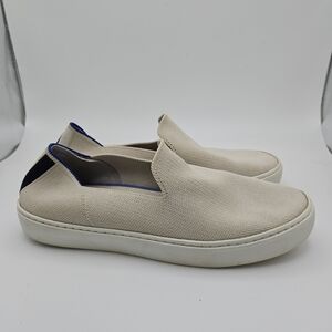 Rothy's the Original Slip On Sneaker cream size 8